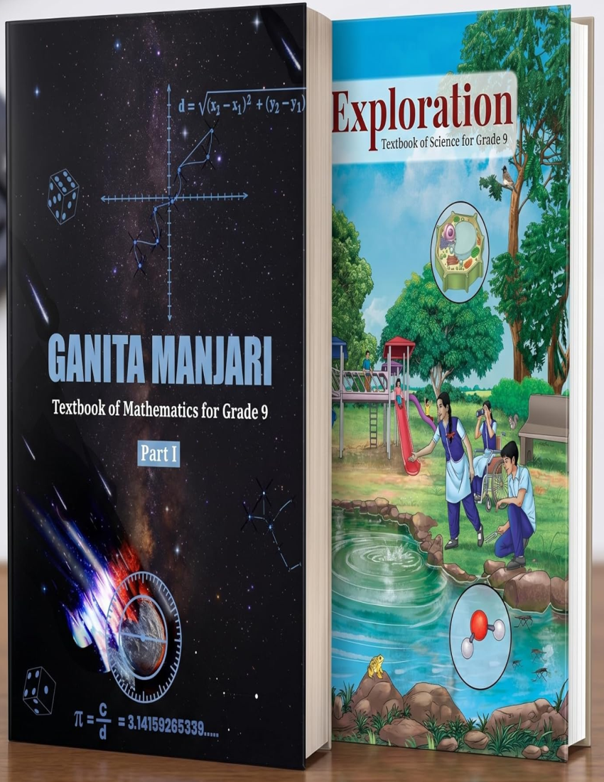 NCERT Class 9th Textbook For Mathematics & Science (Ganita Manjari Part-I & Exploration) Latest Edition 2026-2027