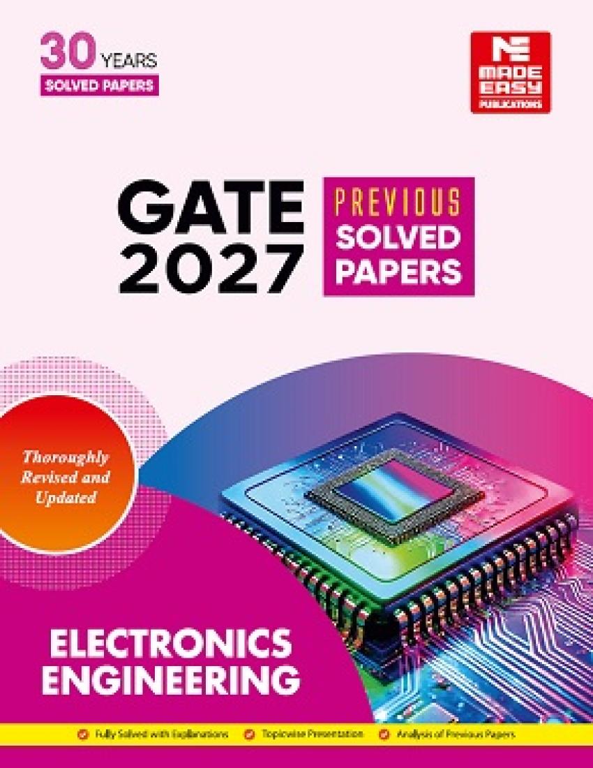 GATE-2027: Electronics Engineering Previous Year Solved Papers