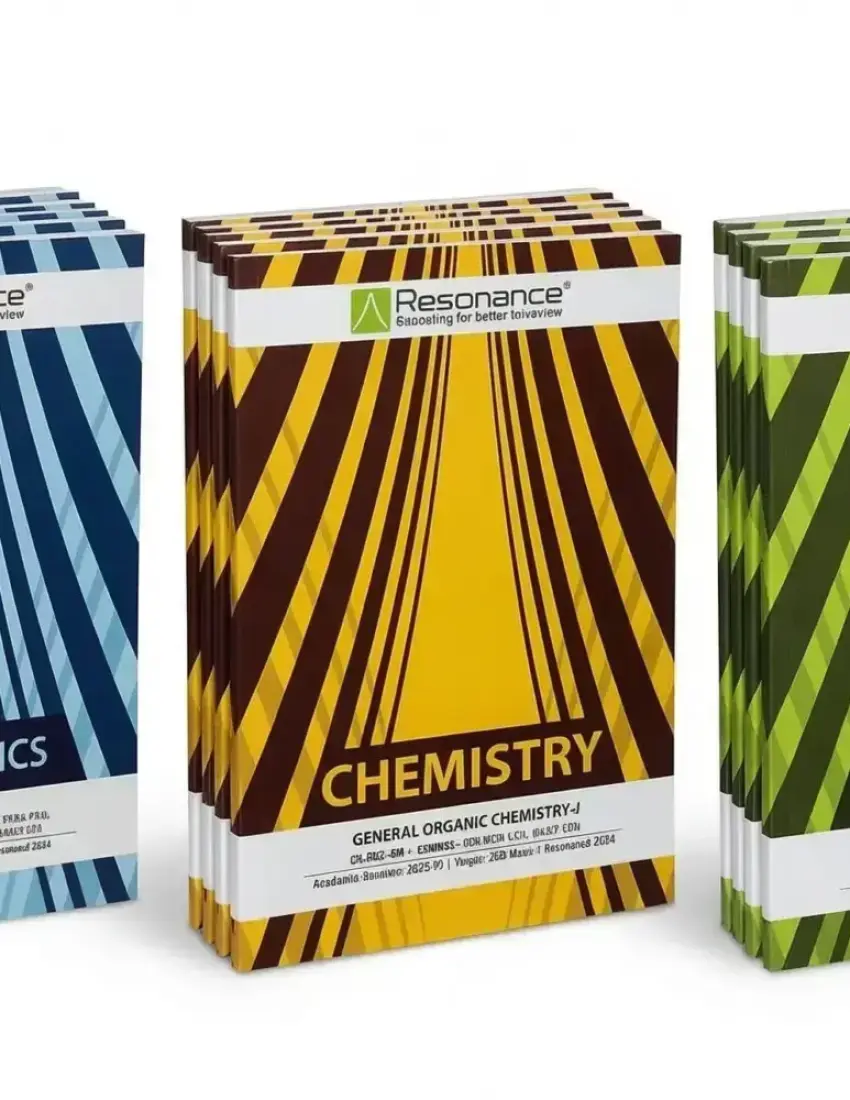 RESONANCE Study Material for IIT-JEE 2027 | Complete Physics, Chemistry, Mathematics set for IIT-JEE