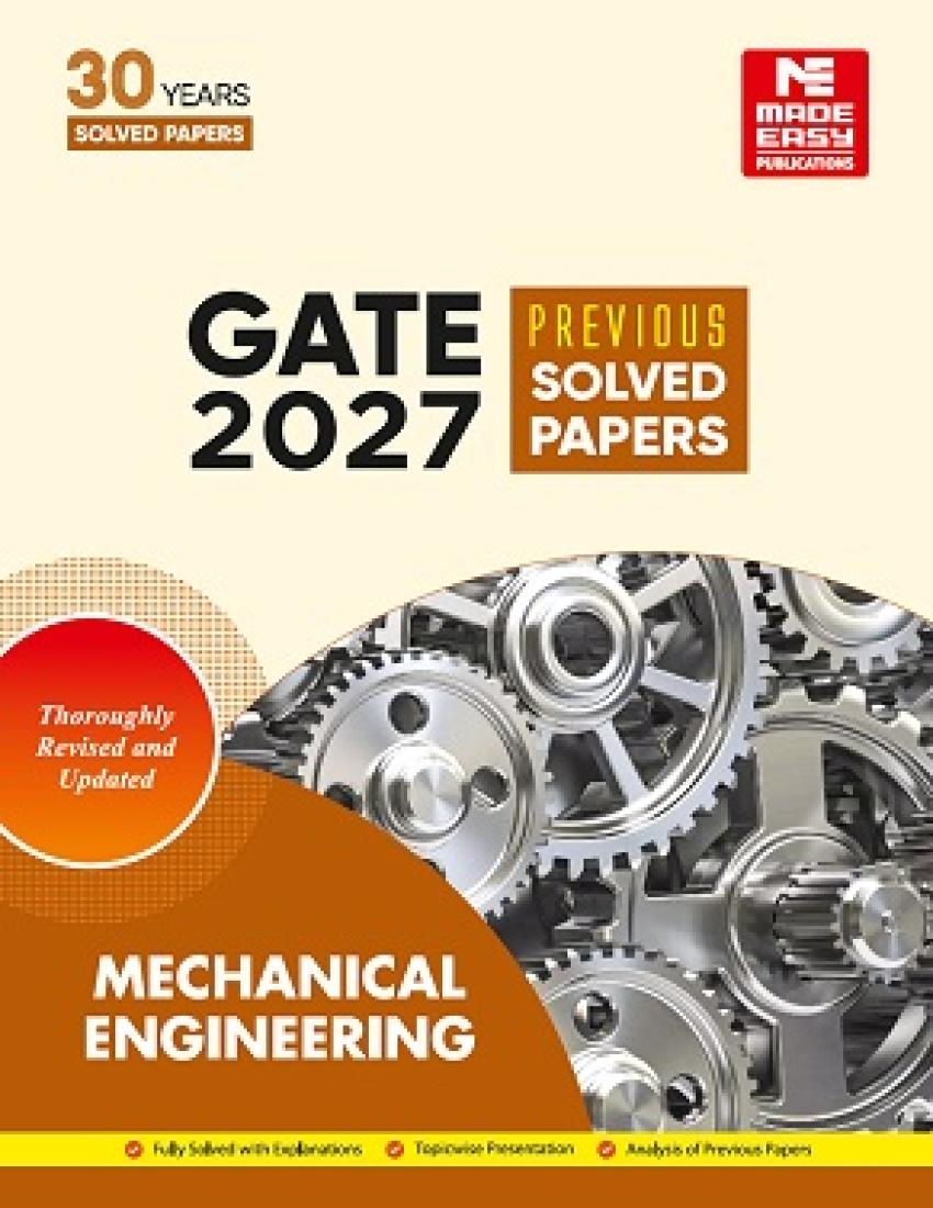 GATE-2027: Mechanical Engineering Previous Year Solved Papers