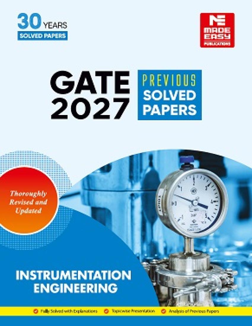 GATE-2027: Instrumentation Engineering Previous Year Solved Papers