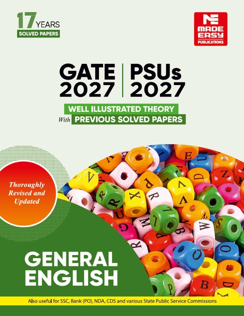 General English for GATE and PSUs: 2027