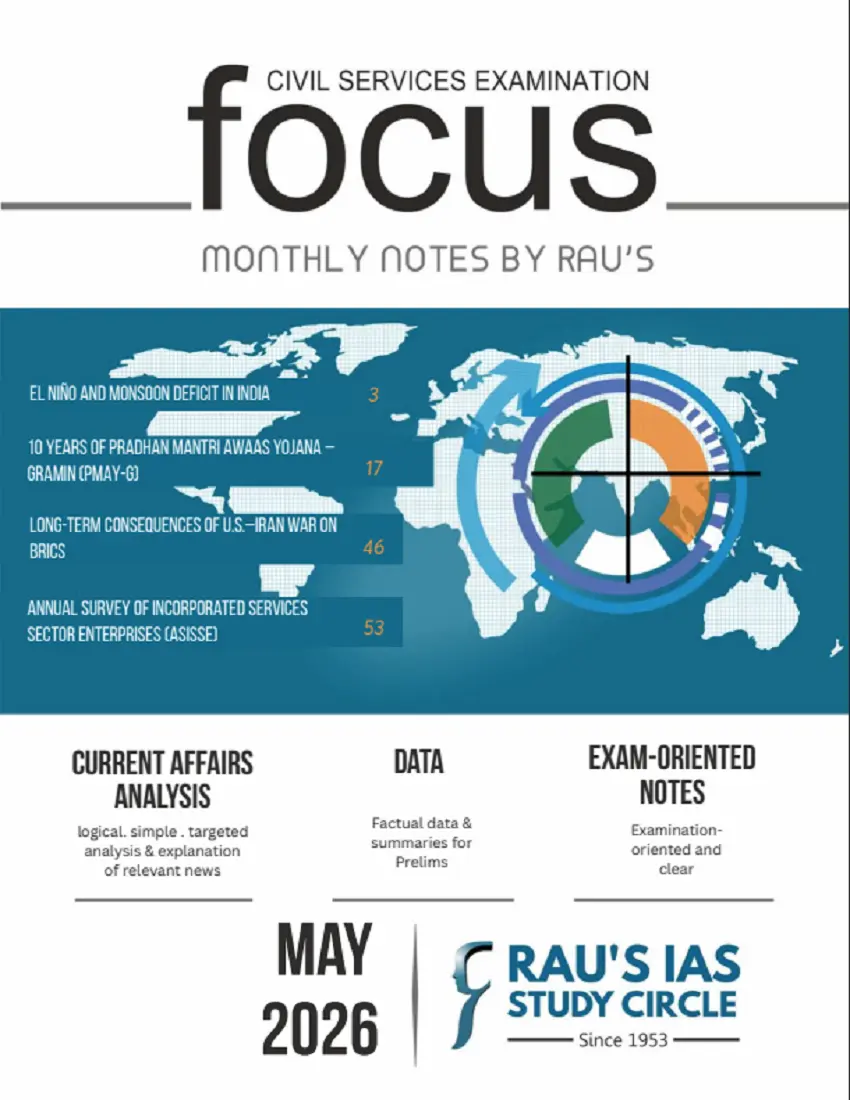 Rau's IAS Focus Magazine | May 2026  | Medium : English