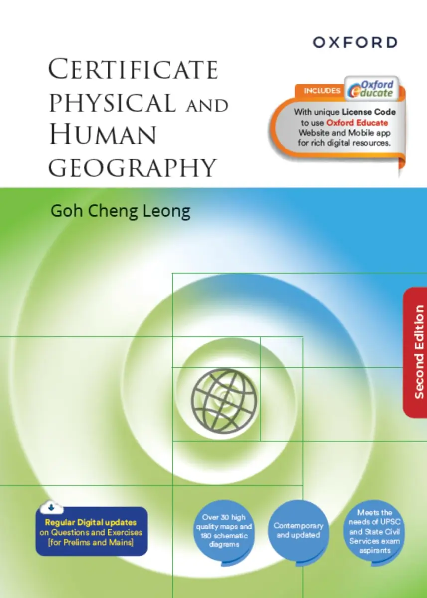 Certificate Physical and Human Geography (English) | GOH Cheng Leong | Best suitable for UPSC IAS IPS and UGC NET