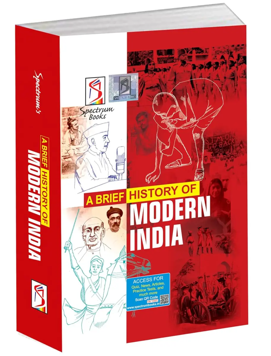 Spectrum Books A Brief History of Modern India)  27th Edition 2025 By Rajiv Ahir