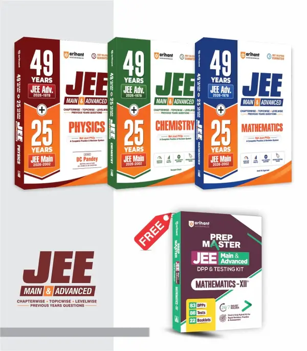 Combo of 49 Years JEE Advanced (1978 - 2026) & 25 Year JEE Main (2002 - 2026)