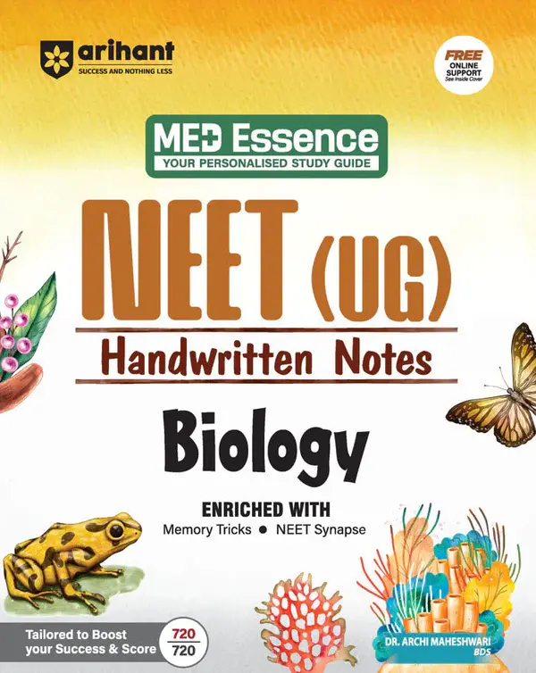 NEET (UG) Biology Handwritten Notes 2027 | Med Essence Personalised Study Guide | PYQ Punch, Exam-Oriented Concepts, Quick Revision & NEET Accelerate | Free Online Support