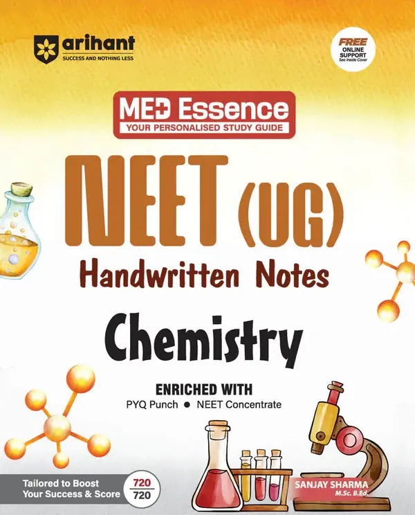 NEET (UG) Chemistry Handwritten Notes 2027 | Med Essence Personalised Study Guide | PYQ Punch, Exam-Oriented Concepts, Quick Revision & NEET Accelerate | Free Online Support