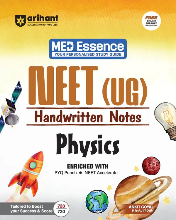 NEET (UG) Physics Handwritten Notes | Med Essence Personalised Study Guide 2027 | PYQ Punch, Exam-Oriented Concepts, Quick Revision & NEET Accelerate | Free Online Support