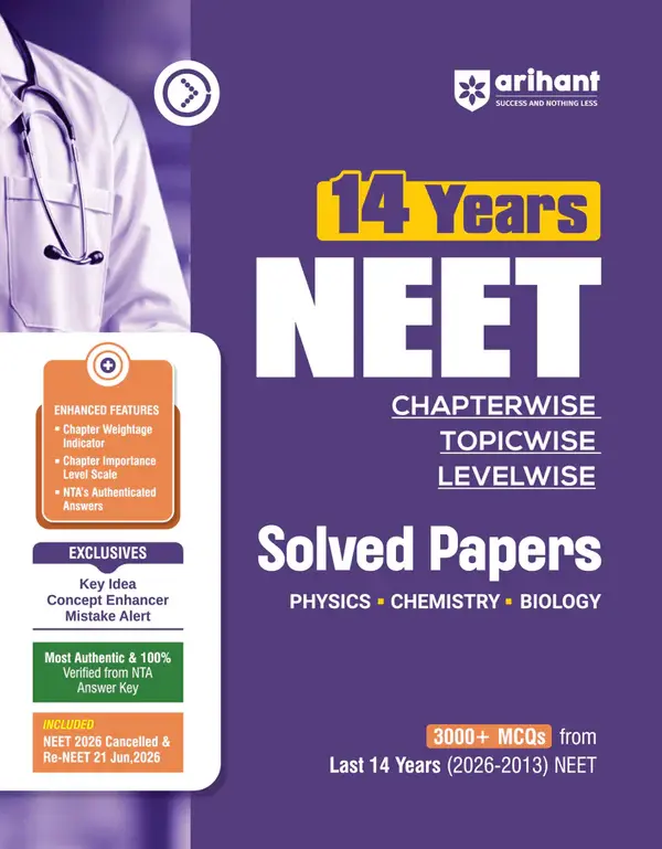 NEET 2027 | 14 Years' Solved Papers (2026–2013)