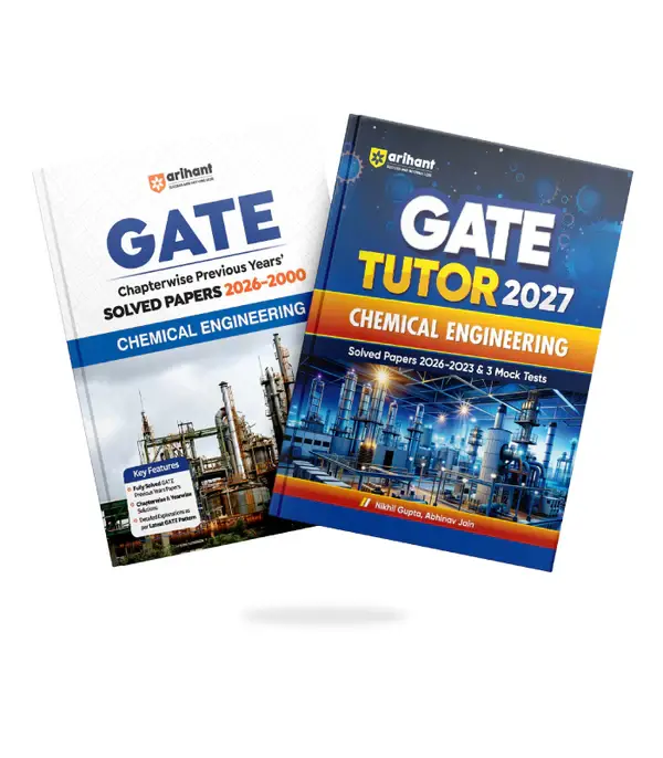 Combo of GATE Tutor 2027 Chemical Engineering | Solved Papers 2023–2026 & 5 Mock Tests & Chapterwise Solved Papers 2026–2000 |