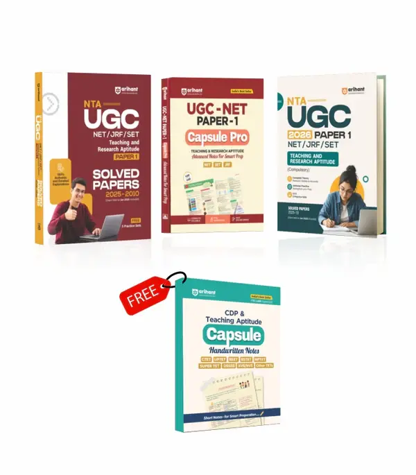 Combo of NTA UGC NET/JRF/SET Paper 1 | Teaching & Research Aptitude | Solved Papers (2025–2010)