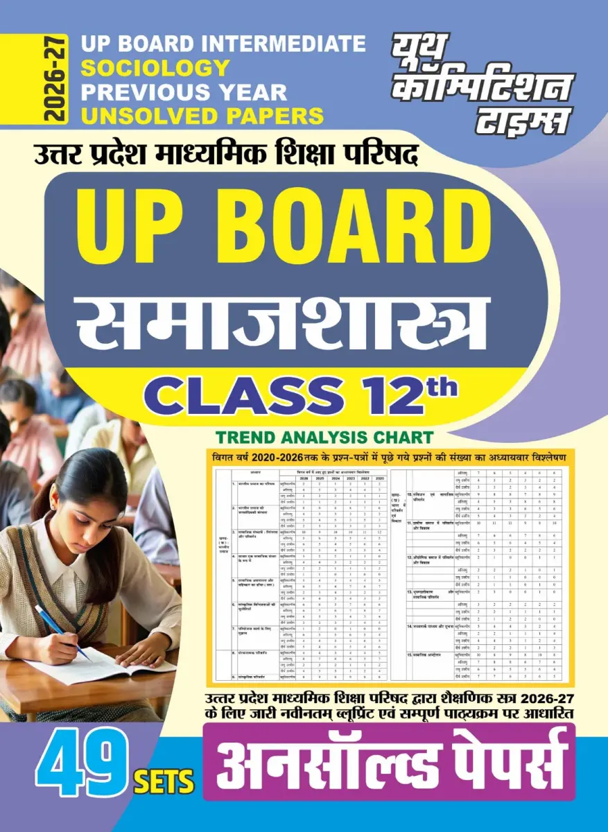 Hindi Medium) UP Board Intermediate (Class 12th) Social Science Previous Year (49 Sets) Unsolved Papers - 2026-27