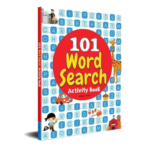 101 Word Search Activity Book: Large Grid Word Search Puzzles for Kids With Attractive Illustrations: Large Grid Word Search Puzzles for Kids with Attractive Illustrations