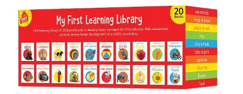 My First Learning Library Box Set 2: Box Set of 20 Board Books for Children (Hardback) | Released: 20 Jan 2019