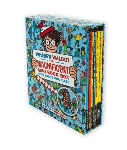 Where's Waldo? The Magnificent Mini Boxed Set: (A Compact, Travel-Sized Box Set of 5 Hidden Object Activity Books, Packed with Search & Find Puzzle Adventures