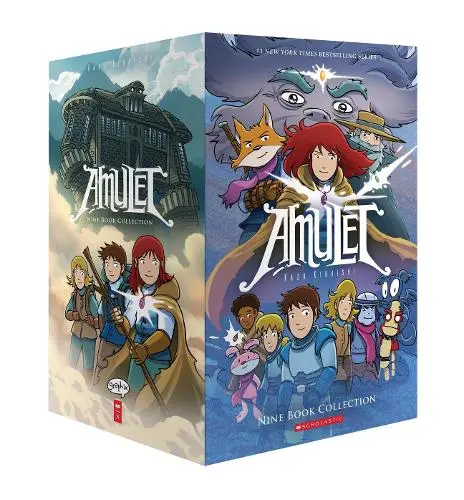 Amulet Box set 1-9 Graphix (Paperback) | Released: 01 Feb 2024