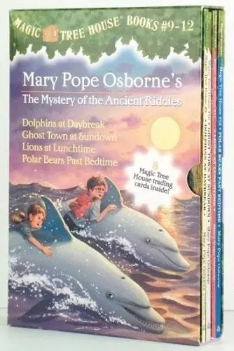 Magic Tree House Volumes 9-12 Boxed Set: Dolphins at Daybreak; Ghost Town at Sundown; Lions at Lunchtime; Polar Bears Past Bedtime(Magic Tree House) (Paperback) | Released: 27 May 2003