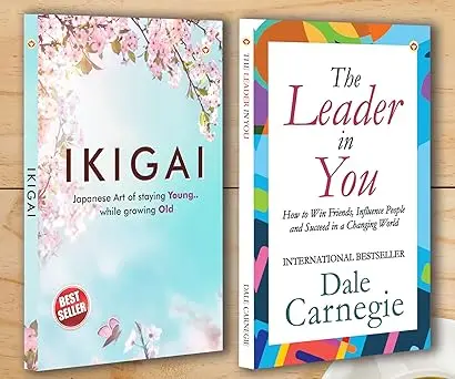 Best Motivational Books In English - Ikigai + The Leader in You