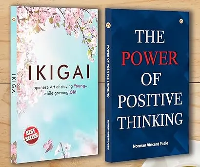 Best Motivational Books In English - Ikigai + The Power of Positive Thinking