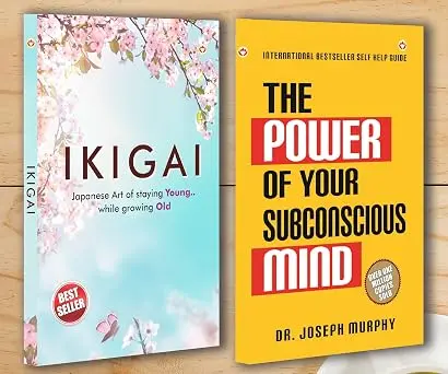Best Motivational Books In English - Ikigai + The Power of Your Subconscious Mind