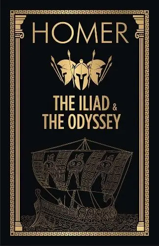 HOMER: The Iliad & the Odyssey (Deluxe Hardbound Edition): Masterpieces of Ancient Greek Culture Homer's Classics Greek Epic Poems Trojan War