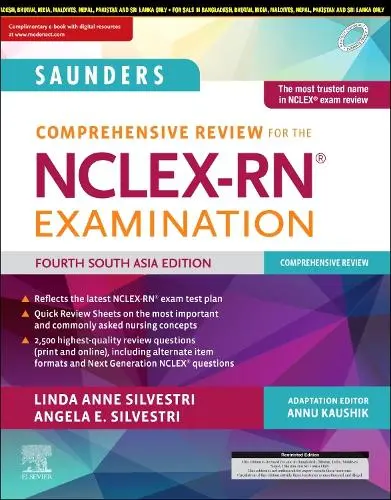 Saunders Comprehensive Review for the NCLEX-Rn Examination (Paperback) | Released: 21 Nov 2022