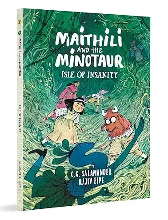 Maithili and the Minotaur: Isle of Insanity (Book 4 in an Outlandish Graphic Novel Series)