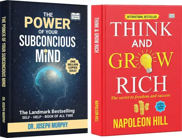 Book Ford Publications Think and Grow Rich + The Power of Your Subconscious Mind (Set of 2) | Motivational & Psychology Books (English, Paperback, Napoleon Hill, Dr. Joseph Murphy)