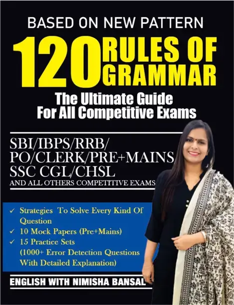 Nimisha bansal 120 Rules of Grammar (English, Paperback, BANSAL NIMISHA)