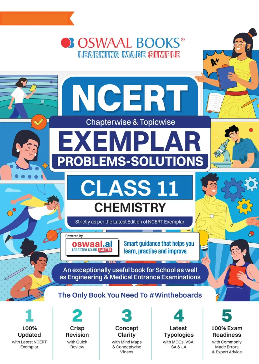 NCERT Exemplar (Problems - Solutions) Class 11 Chemistry Book For Latest Exam