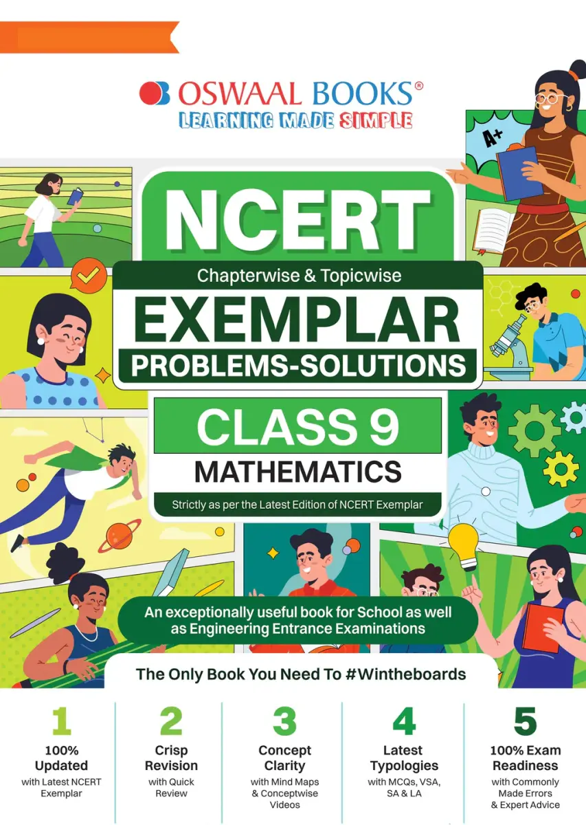 NCERT Exemplar (Problems - Solutions) Class 9 Mathematics Book For Latest Exam