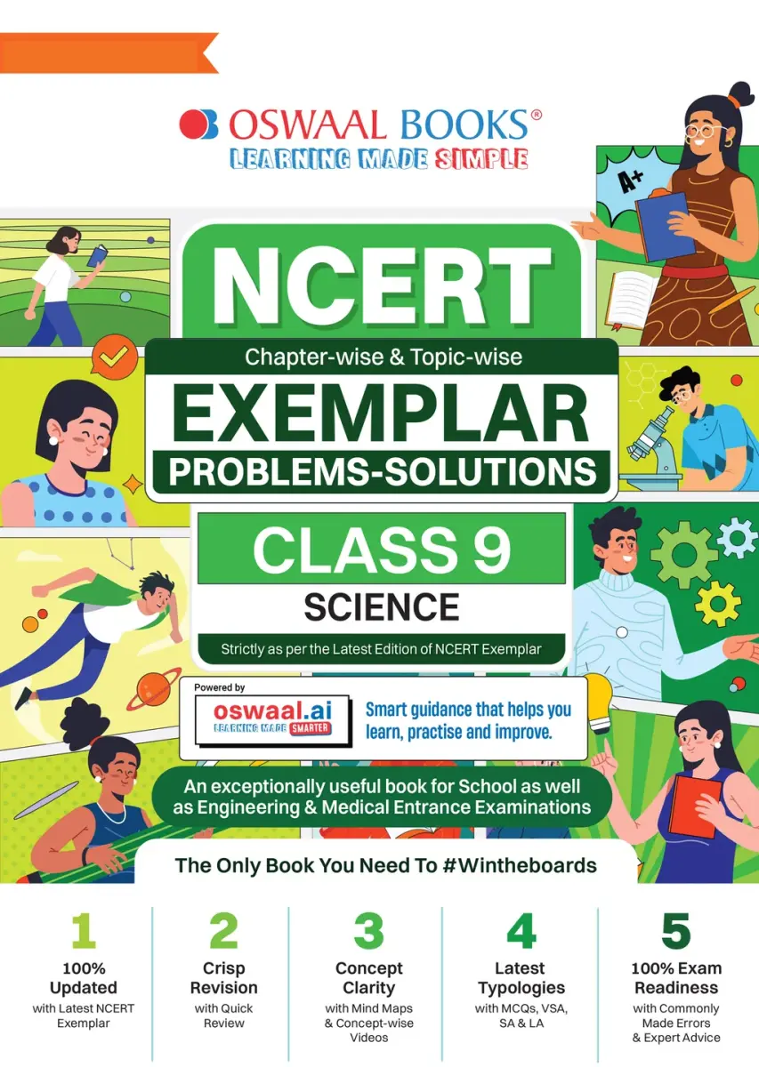NCERT Exemplar (Problems - Solutions) Class 9 Science Book For Latest Exam