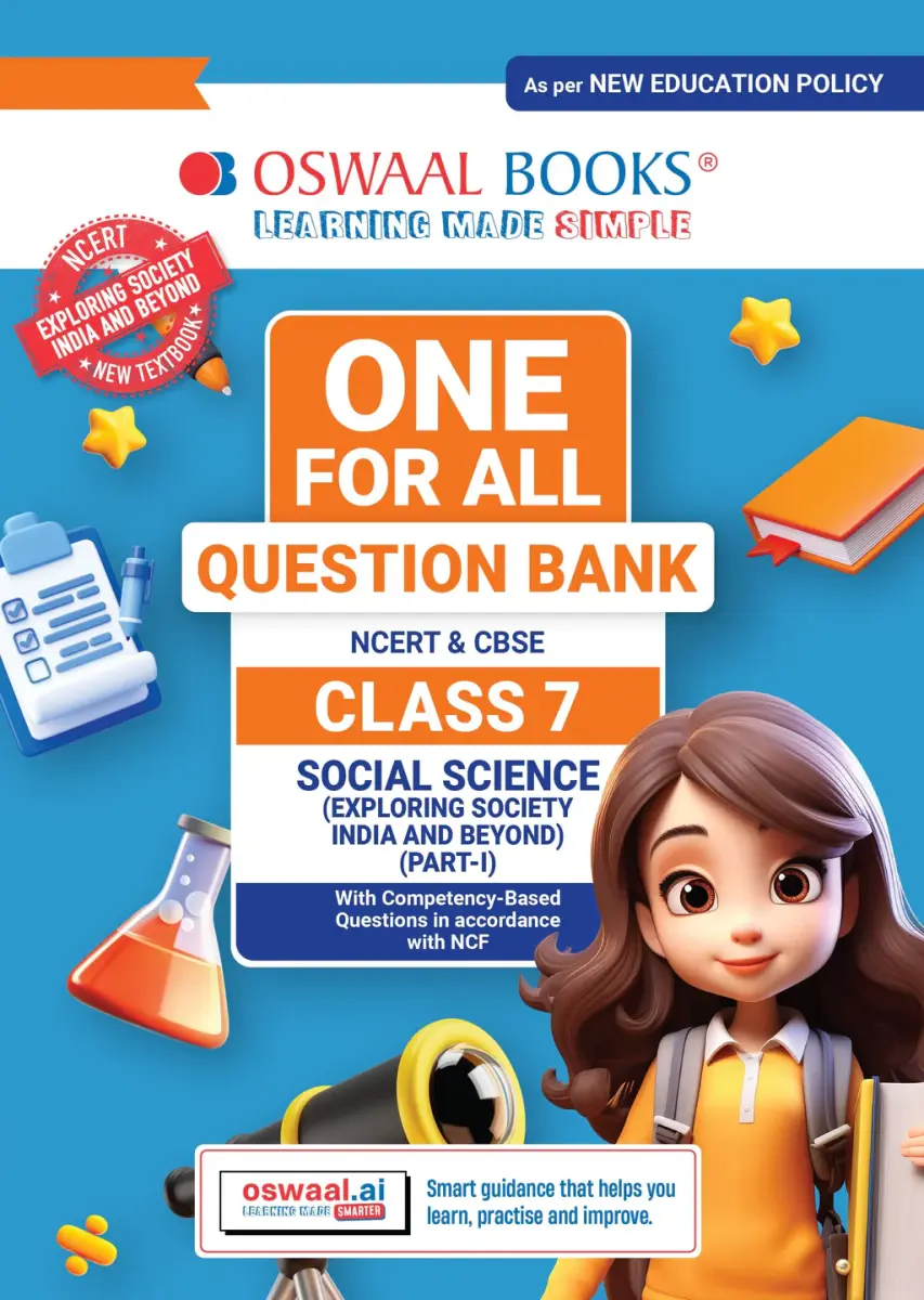 CBSE Class-7 One for All Social Science Part-1 (Exploring Society: India and Beyond) For 2026-27 Exam | As Per Latest NCERT & CBSE Syllabus