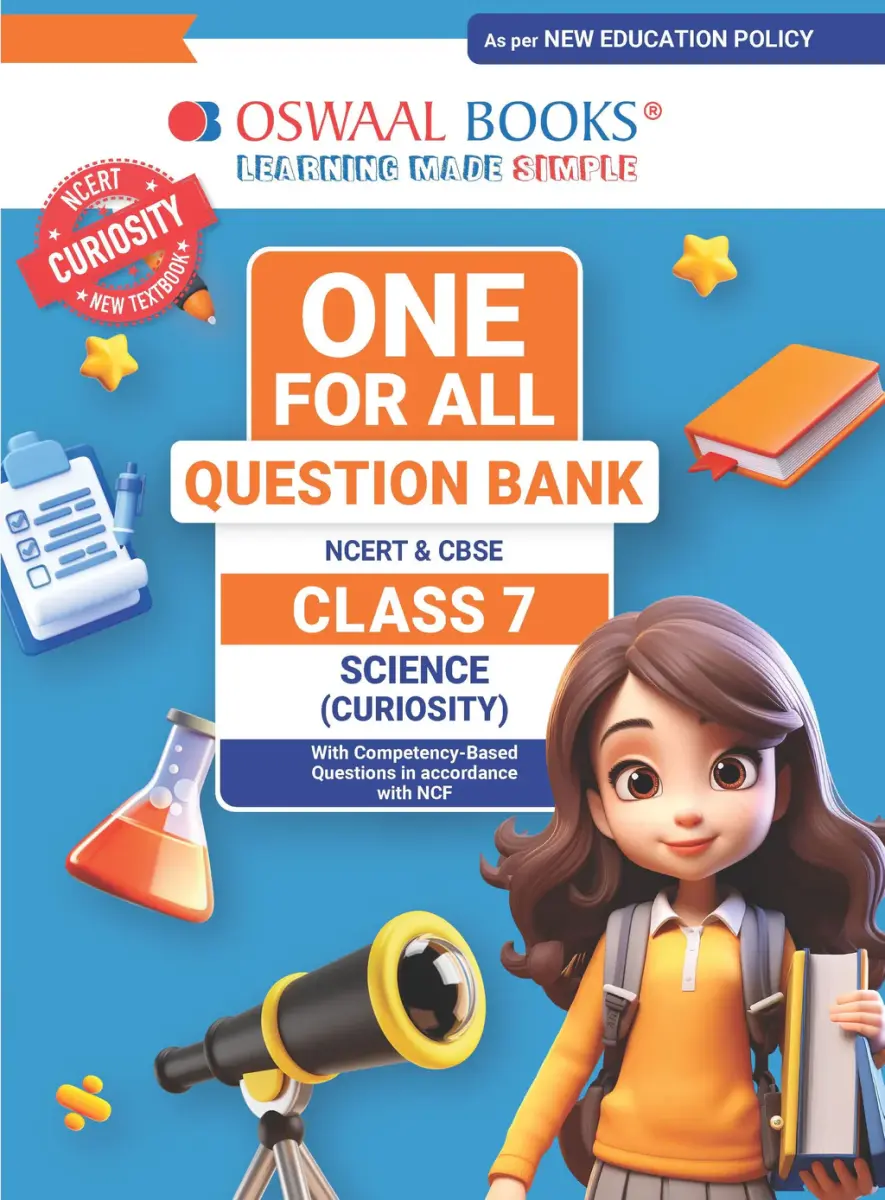 CBSE Class-7 One for All Science (Curiosity) For 2026-27 Exam | As Per Latest NCERT & CBSE Syllabus