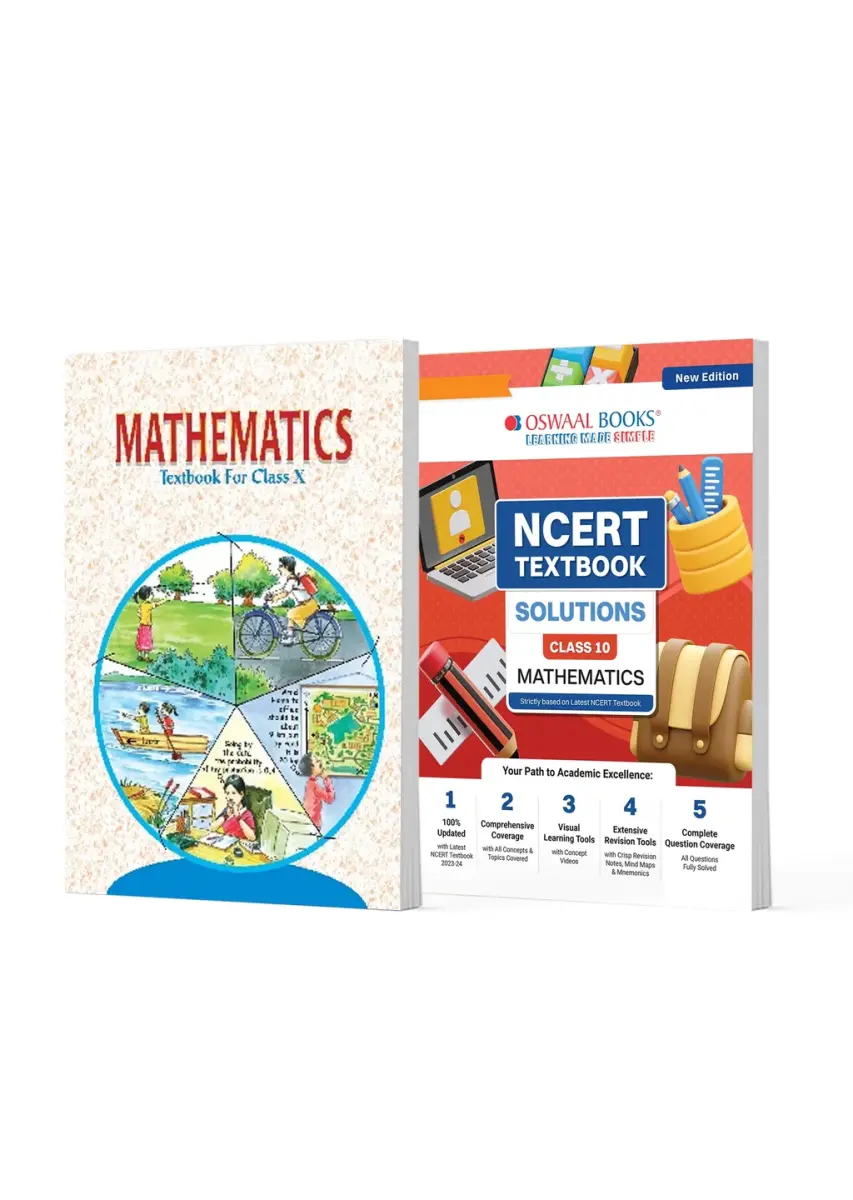 NCERT Mathematics Textbook and Textbook Solution Supplement for Class 10