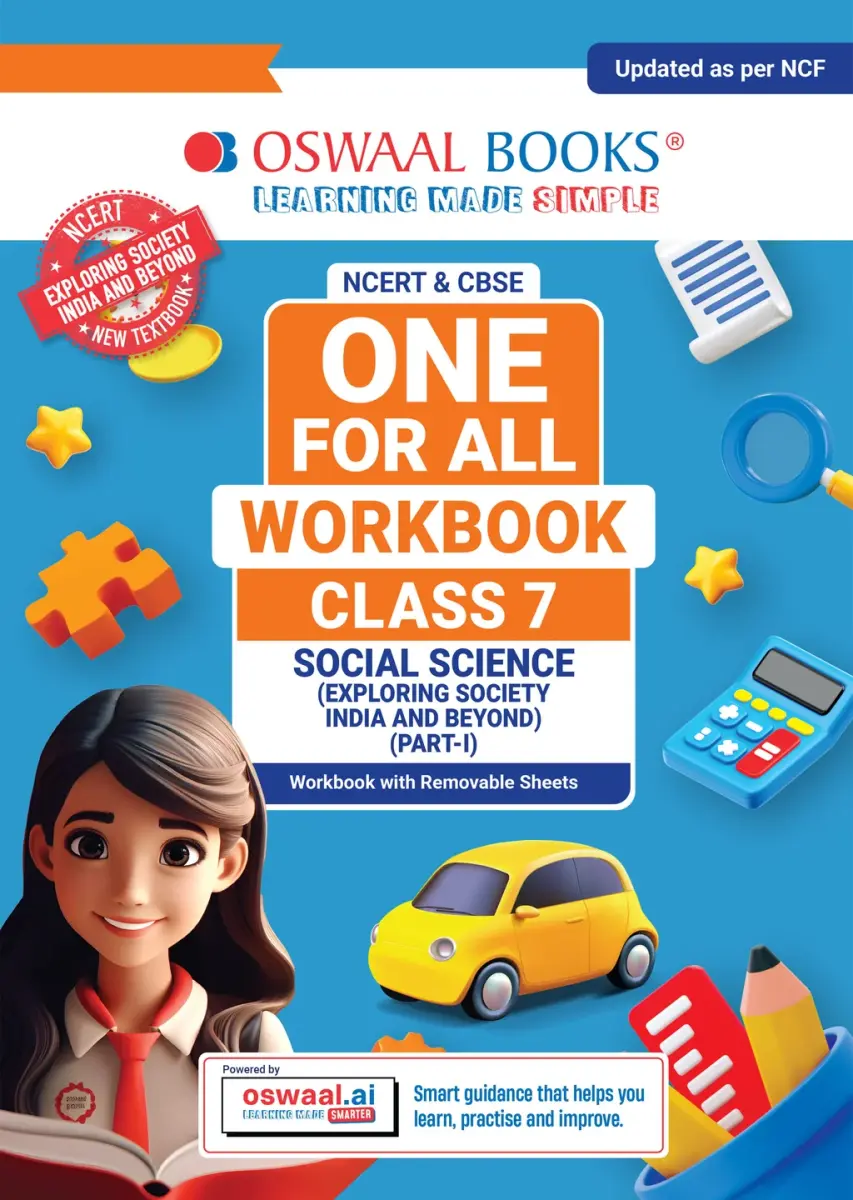 One For All Workbook Class 7 Social Science Part-1 | NCERT & CBSE