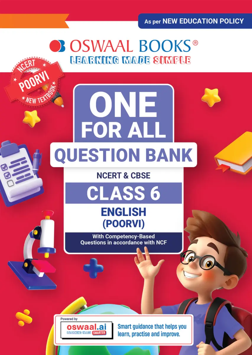 CBSE Class-6 One for All English (Poorvi) For 2026-27 Exam | As Per Latest NCERT & CBSE Syllabus.