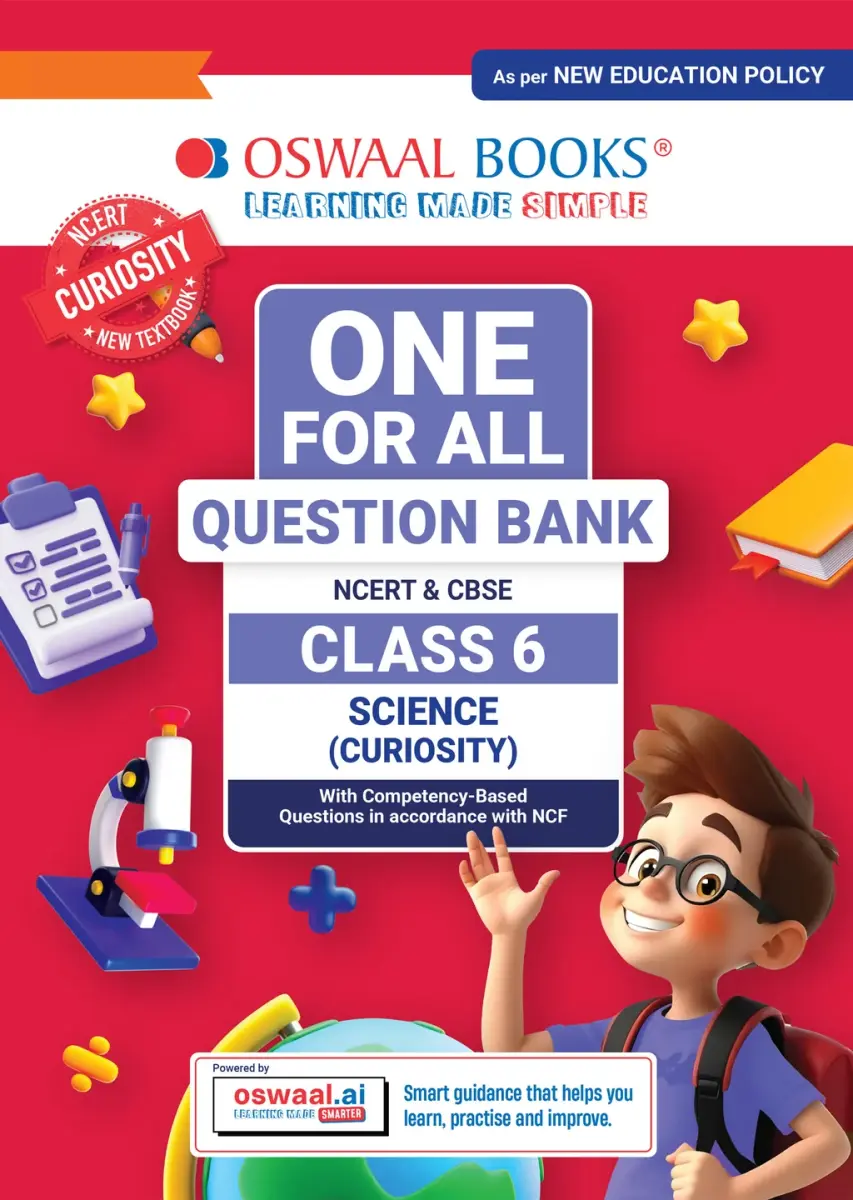 CBSE Class-6 One for All Science(Curiosity) For 2026-27 Exam | As Per Latest NCERT & CBSE Syllabus