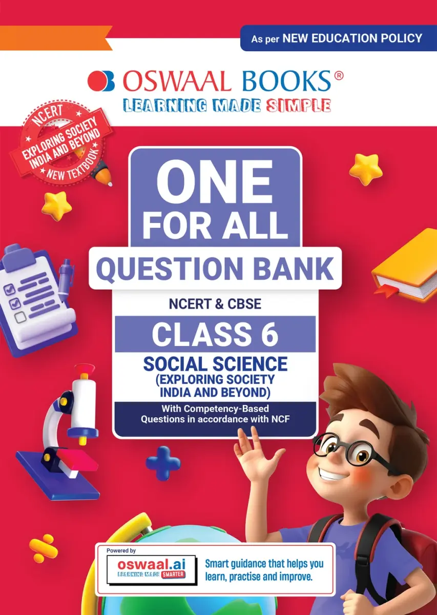 CBSE Class-6 One for All Social Science (Exploring Society: India and Beyond) For 2026-27 Exam | As Per Latest NCERT & CBSE Syllabus