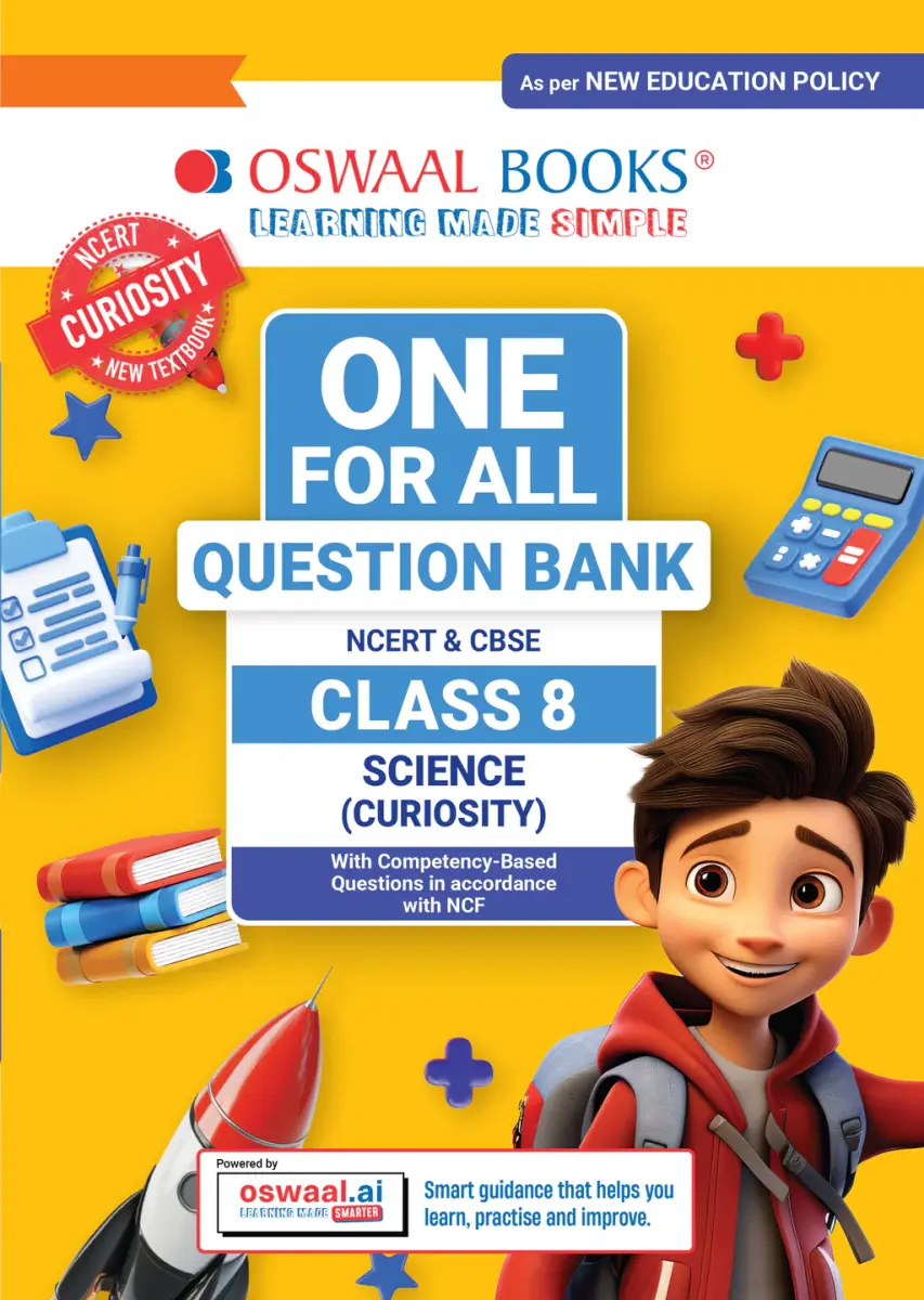 CBSE Class-8 One for All Science (Curiosity) For 2026-27 Exam | As Per Latest NCERT & CBSE Syllabus