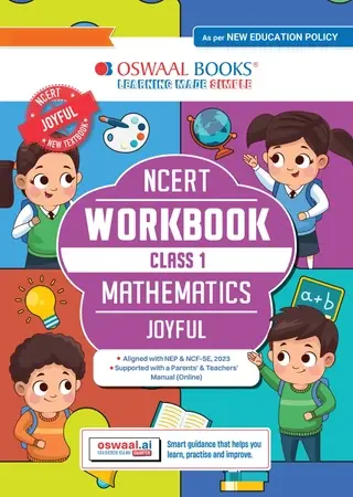 Workbook Based on NCERT Textbook Joyful Mathematics Class 1 | With Practice Worksheets & Activity-Based Questions | For Exam 2026-27 | As per NCF & NEP