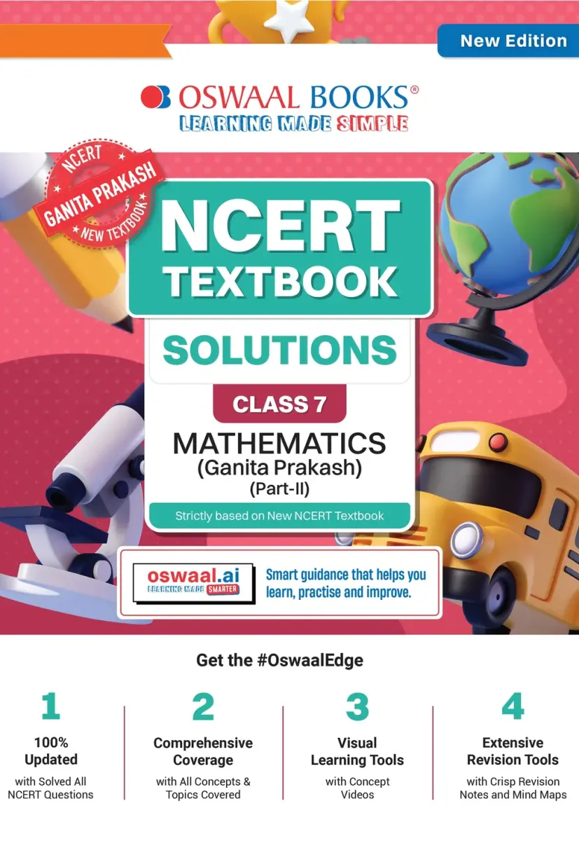 NCERT Textbook Solutions Mathematics (Ganita Prakash) Part-2 Class 7 | For CBSE 2026-27 Exam