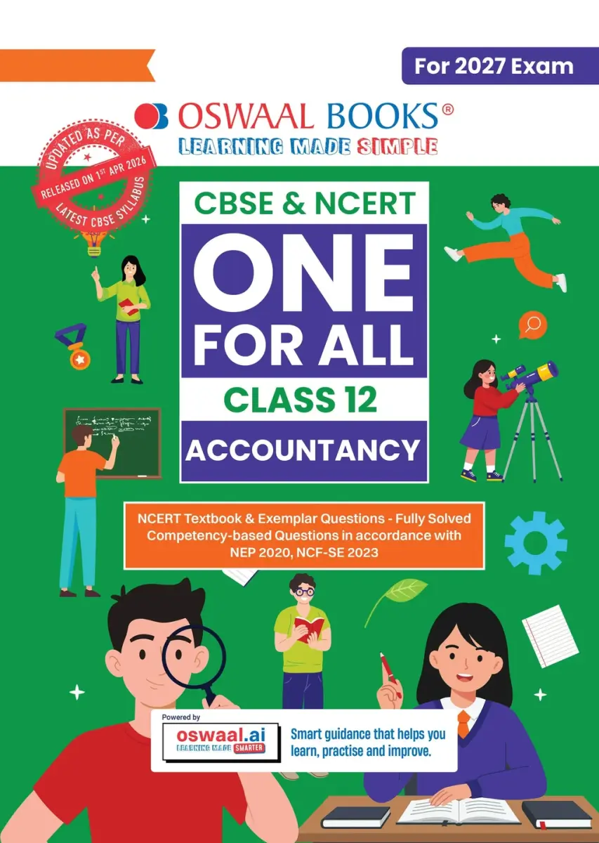 CBSE & NCERT One for All Class 12 Accountancy | Includes 2026 Papers