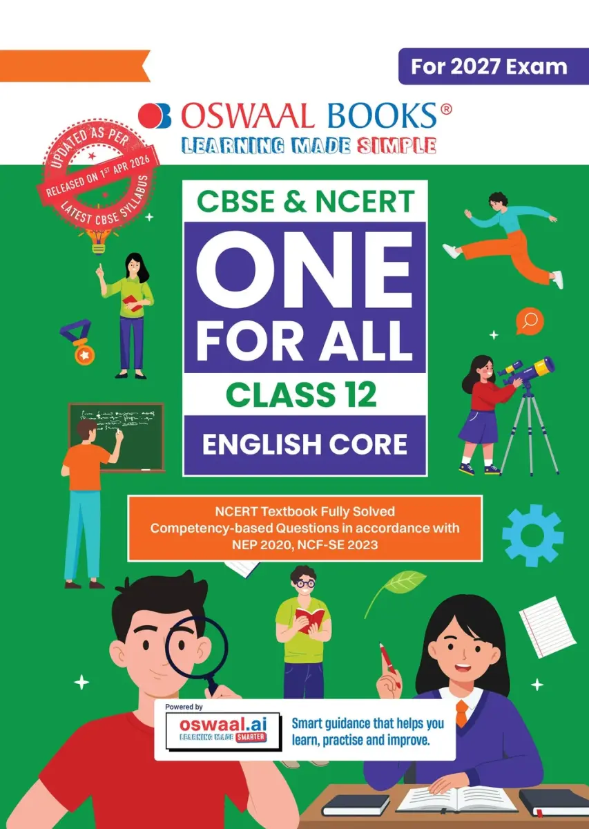 CBSE & NCERT One for All Class 12 English Core | Includes 2026 Papers