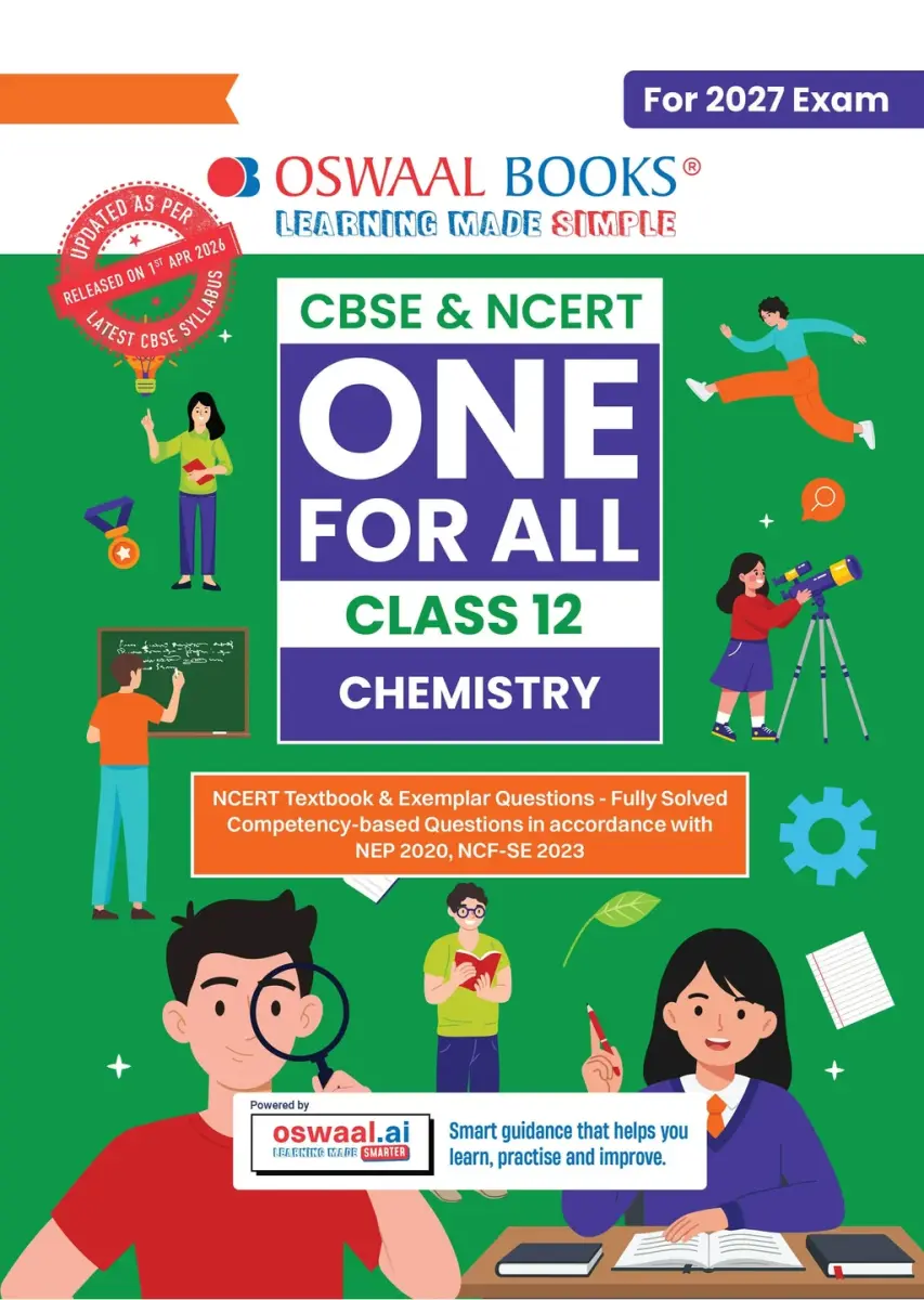 CBSE & NCERT One for All Class 12 Chemistry | Includes 2026 Papers (Delhi & Outside Delhi)- fully solved