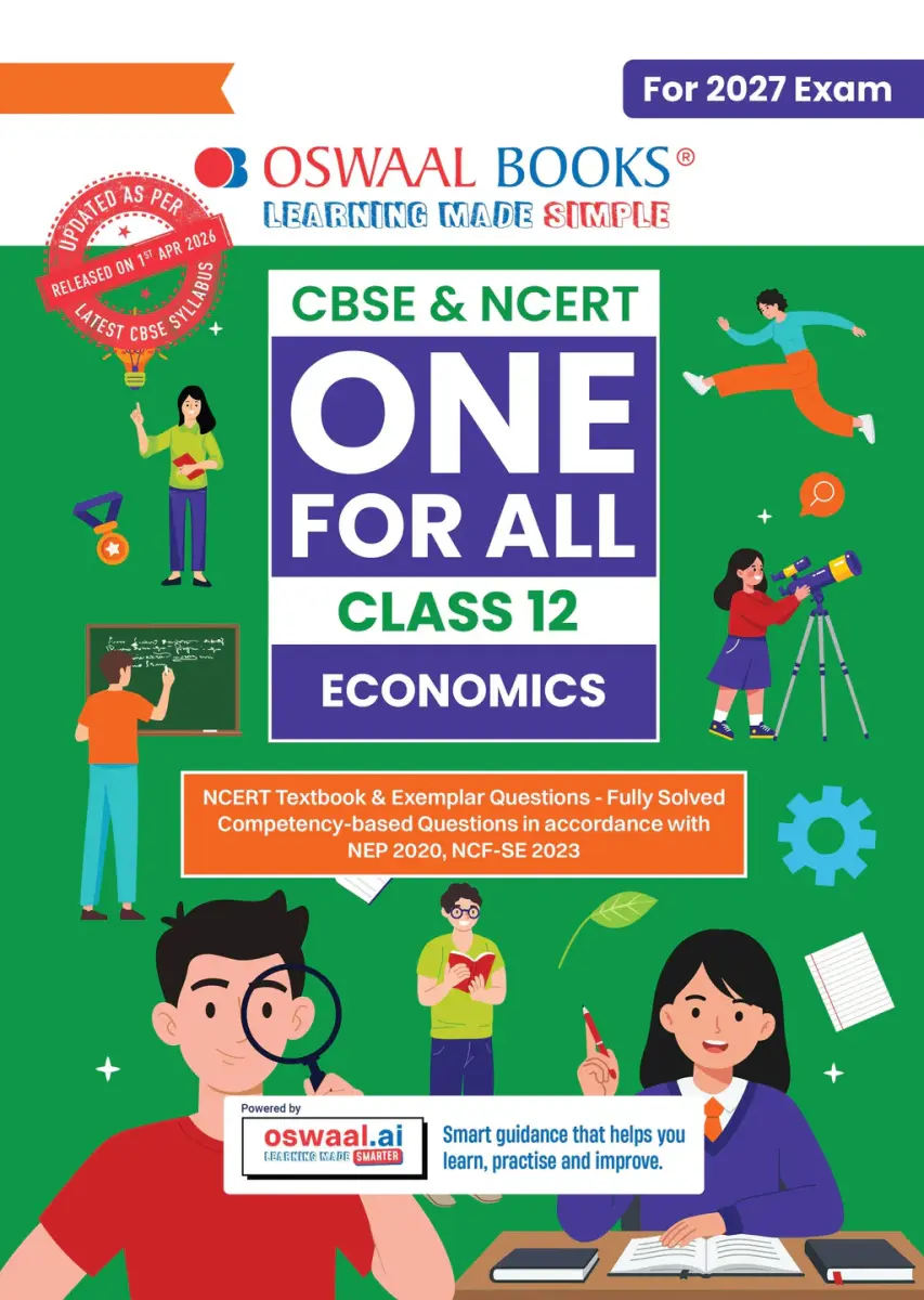 CBSE & NCERT One for All Class 12 Economics | Includes 2026 Papers (Delhi & Outside Delhi)- fully solved