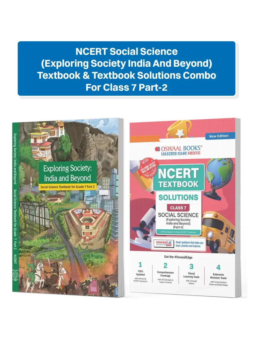 NCERT Social Science (Exploring Society India And Beyond) Part-2 Textbook With Textbook Solutions for Class 7