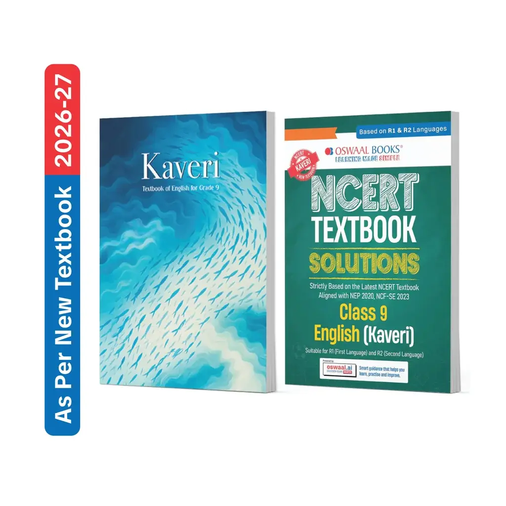CBSE NCERT Class 9 English- Kaveri Textbook and Textbook Solutions Supplement (Set of 2 Books) (Latest NCERT)
