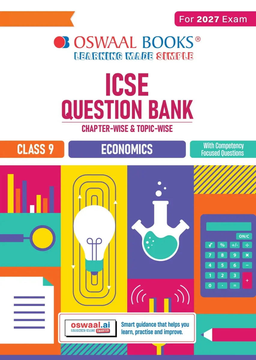 ICSE Question Bank Economics Class 9 For 2027 Exam | Chapter-wise & Topic-wise Revision Notes